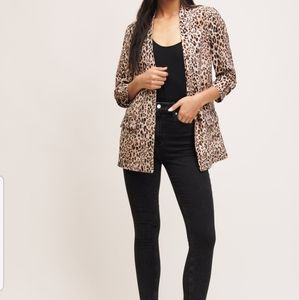 Dynamite Cheetah print blazer